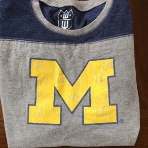 Authentic Boys U of M Collegiate Jersey Small